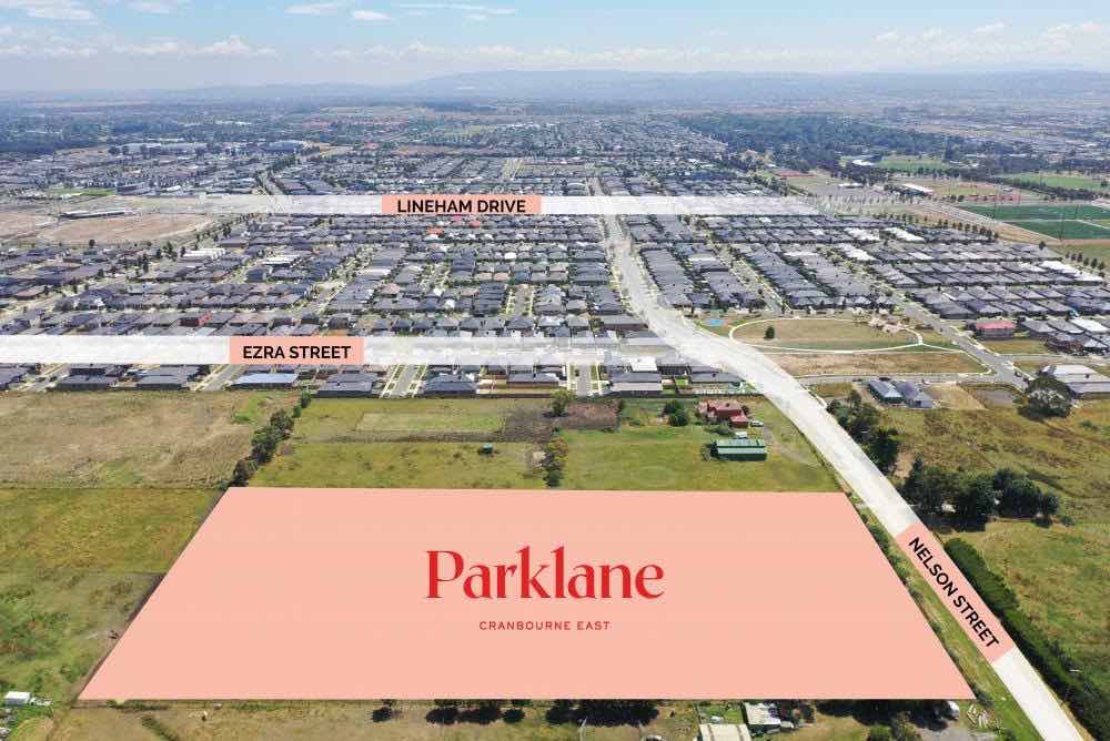 Parklane Estate - Cranbourne East Aerial